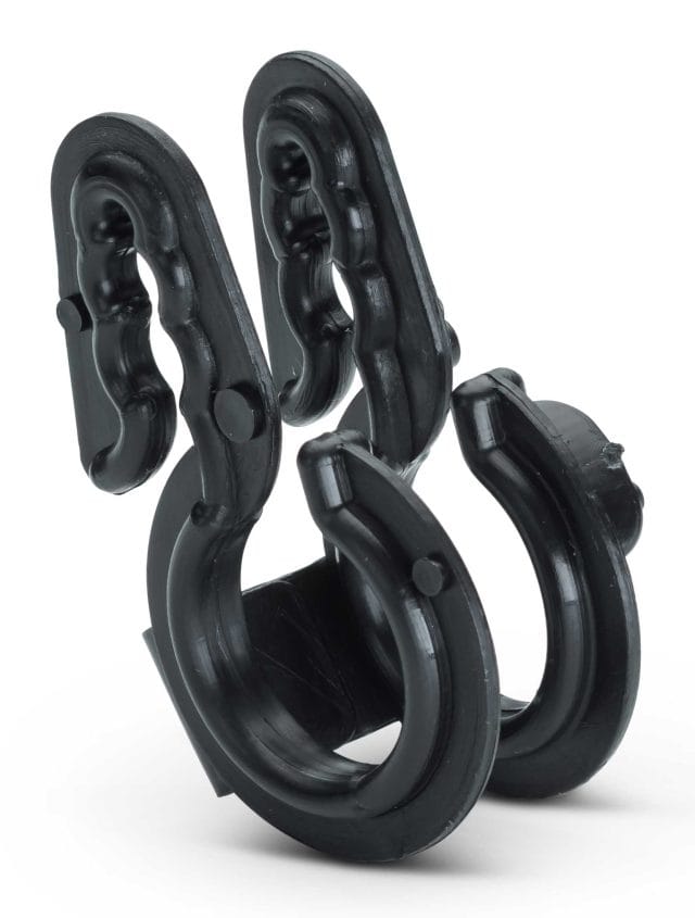 Fixed Drop Holder with Hook 16 mm