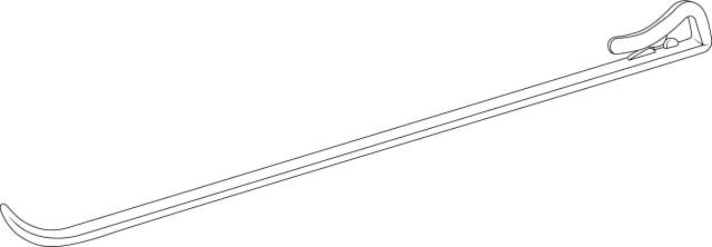 Pin Connector for Net - 140mm (5K)